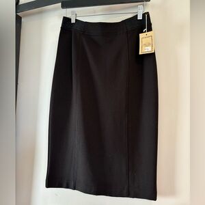 Blue Sky Classic Black Pencil Skirt